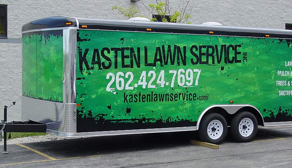 Custom Trailer Wrapping at Modern Ink Signs